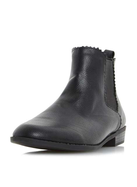 **Head Over Heels By Dune Paten Ankle Boots